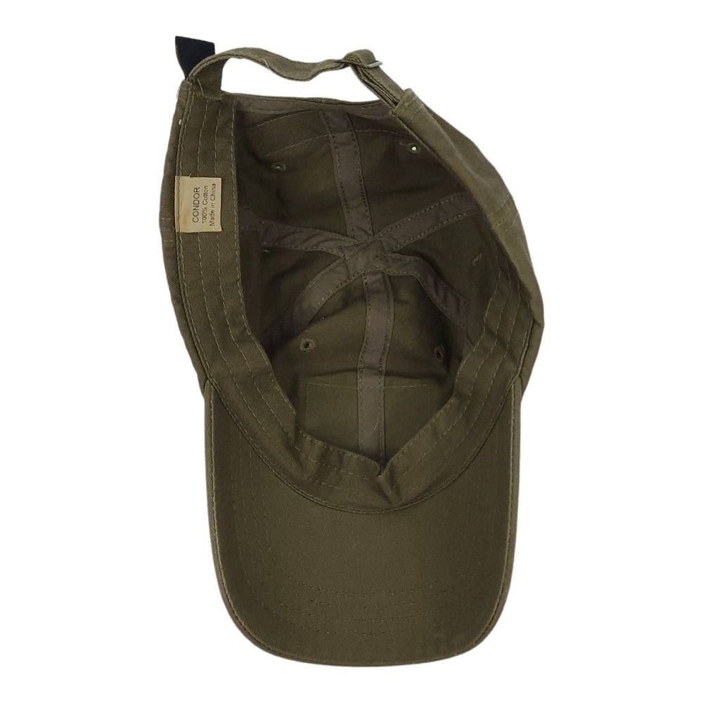 Condor American Flag Patch Tuck Strap Cap Military Green Hiking Hunting Tactical - Picture 11 of 12